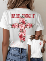 Women's Floral Christian  T-shirt