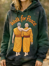 Monks' Peace Walk Event Women's Sweatshirt