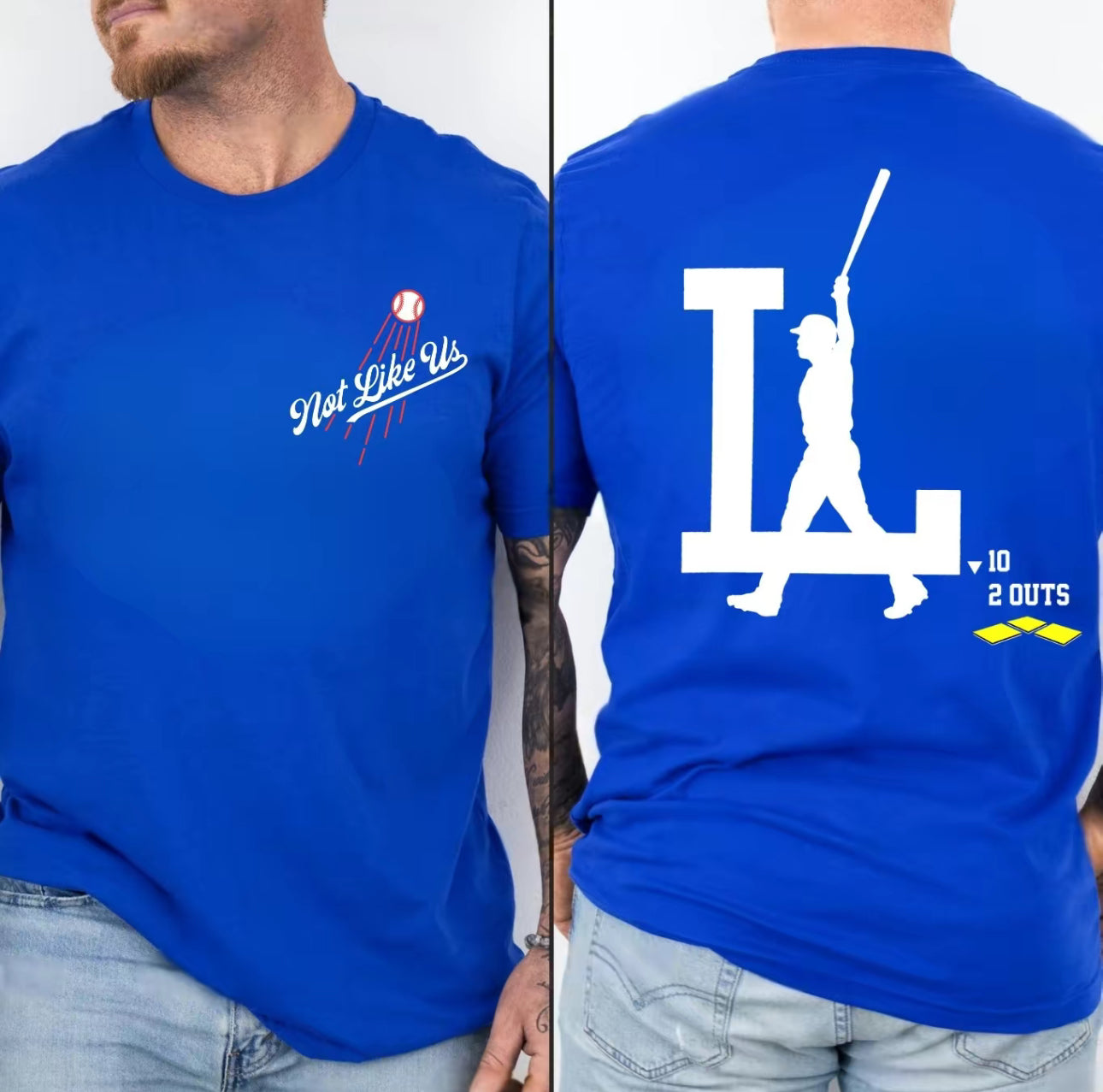 Los Angeles Dodgers Grand Slam Men Tee