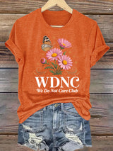 Women's  Retro Funny Proud Member Of Club Menopause Perimenopause Print T-Shirt
