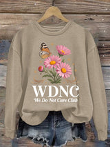 Women's  Retro Funny Proud Member Of Club Menopause Perimenopause Print  Sweatshirt