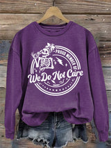 Women's   Retro Funny Proud Member Of Club Menopause Perimenopause Print  Sweatshirt