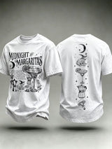 Men's Midnight Margaritas Print Casual T-shirt