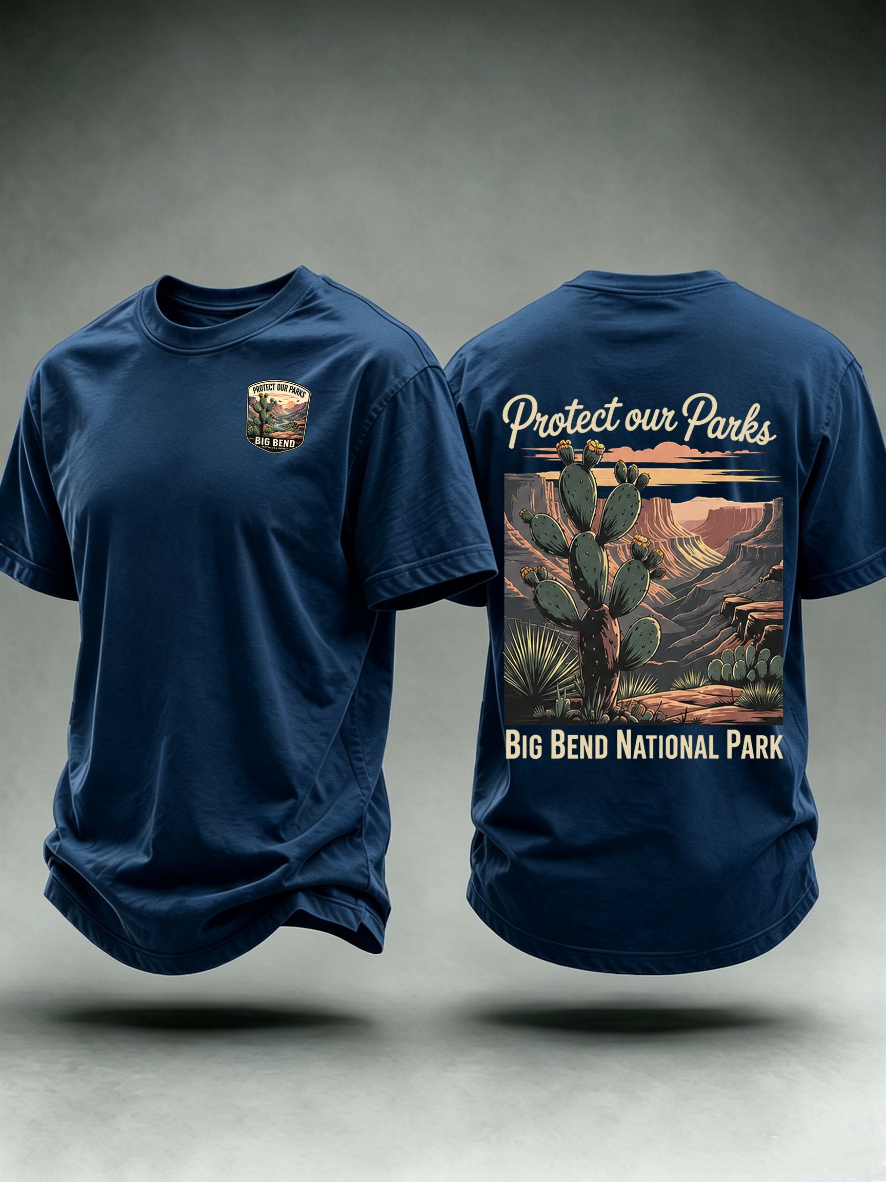 Men's  Protect our Parks - Big Bend National Park T-Shirt