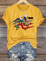 Women's  2026 World Cup Soccer Mascot printed  T-shirt