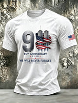 Men's Retro Print Short-Sleeve T-Shirt