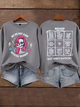 Women's  WDNC Menopause And Perimenopause Print Sweatshirt