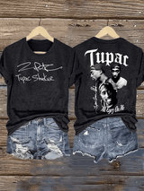 Women's  Character Signature Print T-shirt
