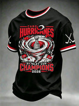 Men's Ice Hockey Print T-Shirt
