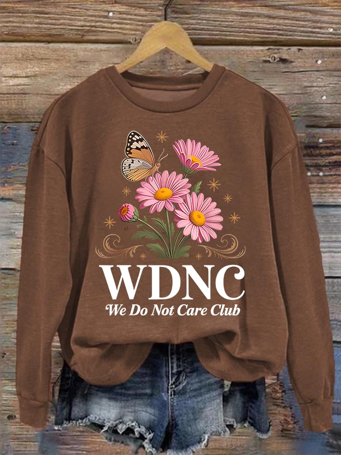 Women's  Retro Funny Proud Member Of Club Menopause Perimenopause Print  Sweatshirt