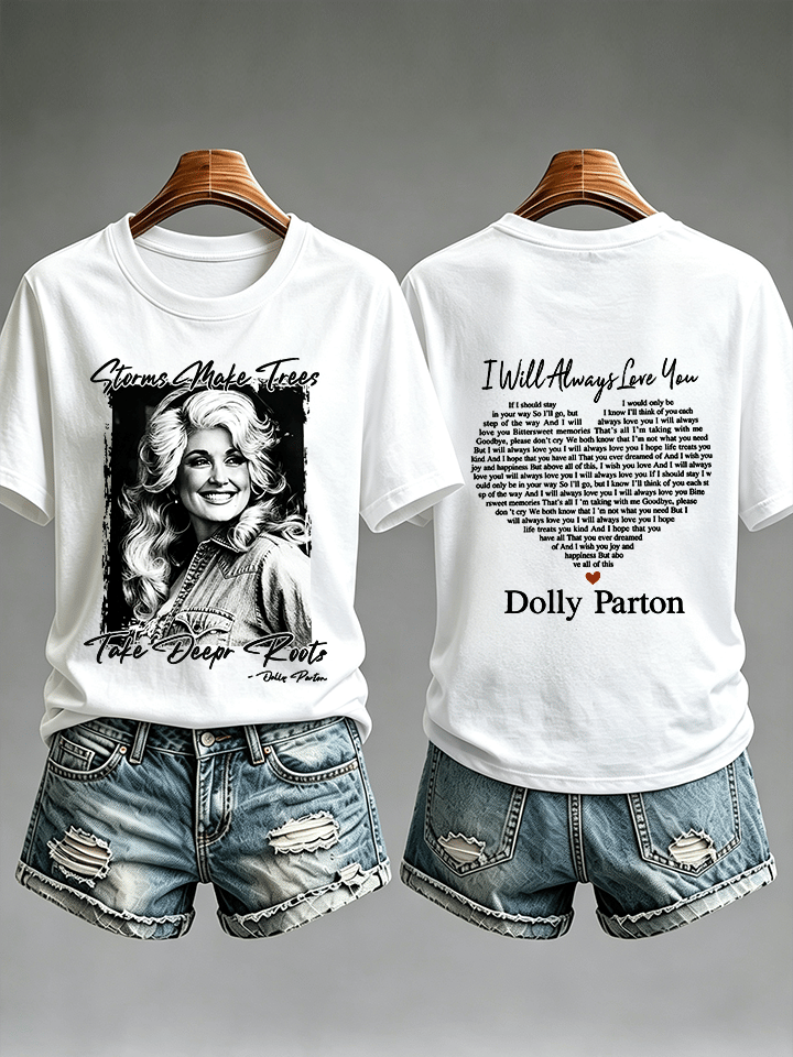 Women's  Vintage Signature Graphic Memorial T- Shirt