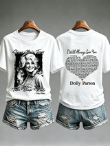 Women's  Vintage Signature Graphic Memorial T- Shirt