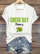 Women's Casual Printed Short-Sleeve T-Shirt