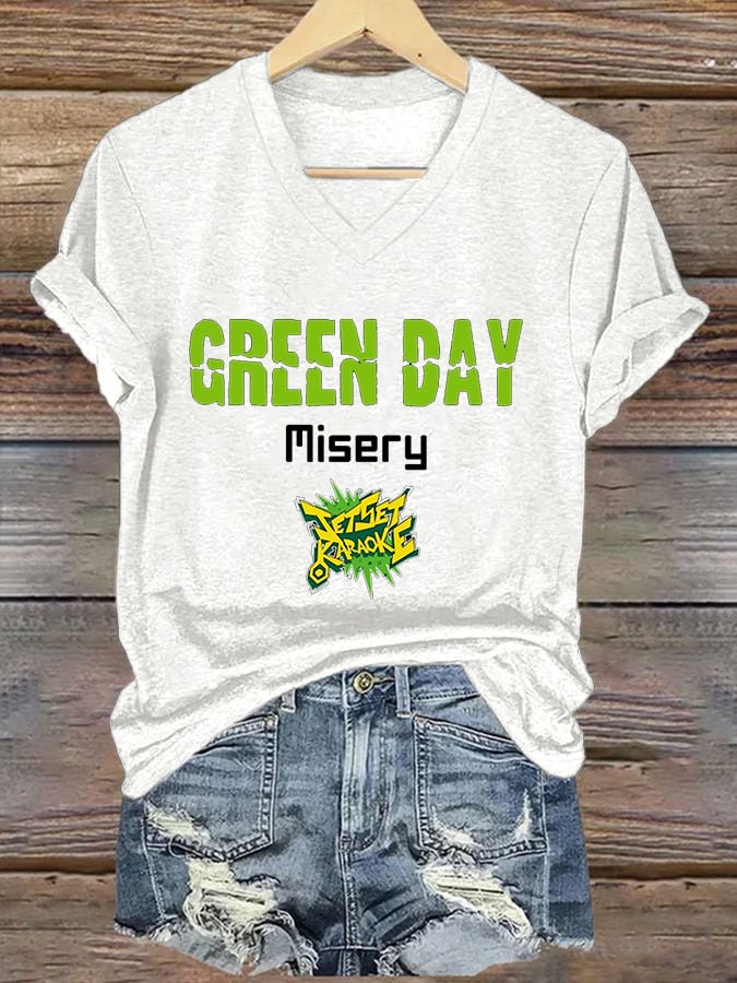 Women's Casual Printed Short-Sleeve T-Shirt