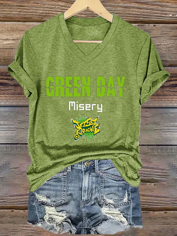 Women's Casual Printed Short-Sleeve T-Shirt