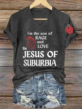Women's Rock Band Print T-shirt