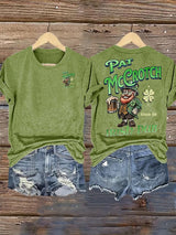 Women's  Pat McCrotch Irish Pub since '69  Printed T-shirt