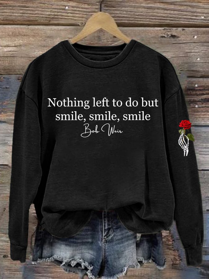 🔥Buy 3 Get 15% Off Women's Vintage Rock Tribute Print Casual Sweatshirt