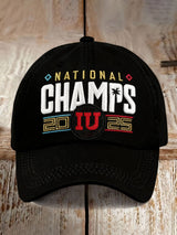 Unisex Football Print Baseball Cap