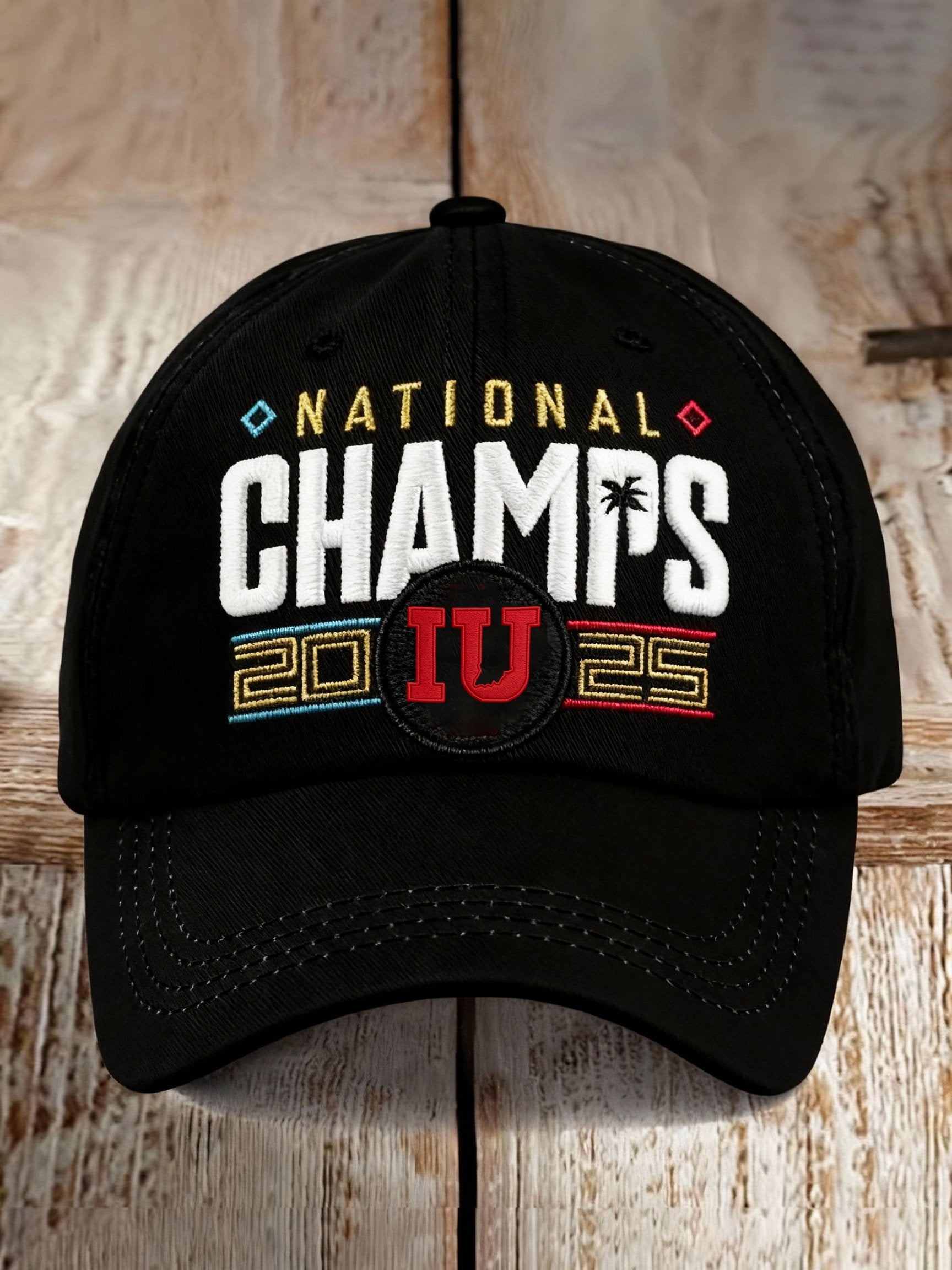 Unisex Football Print Baseball Cap