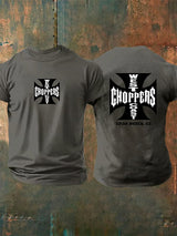 Men's  West Coast Choppers-Inspired Paul Tribute  Print  T-Shirt
