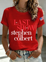 🔥Buy 3 Get 15% Off Retro Last Show Print T-Shirt