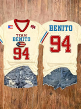 Women's Puerto Rico Print Shirt