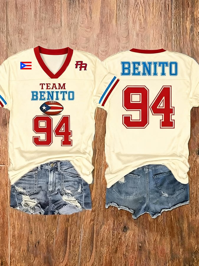 Women's Puerto Rico Print Shirt