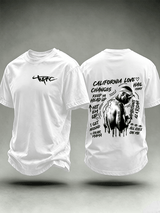 Men's Old School Rap Culture  Iconic Hip Hop Legend Tee
