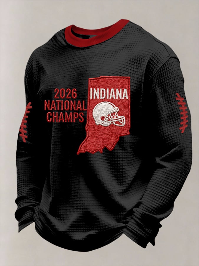 Men's Football Printed Casual Top