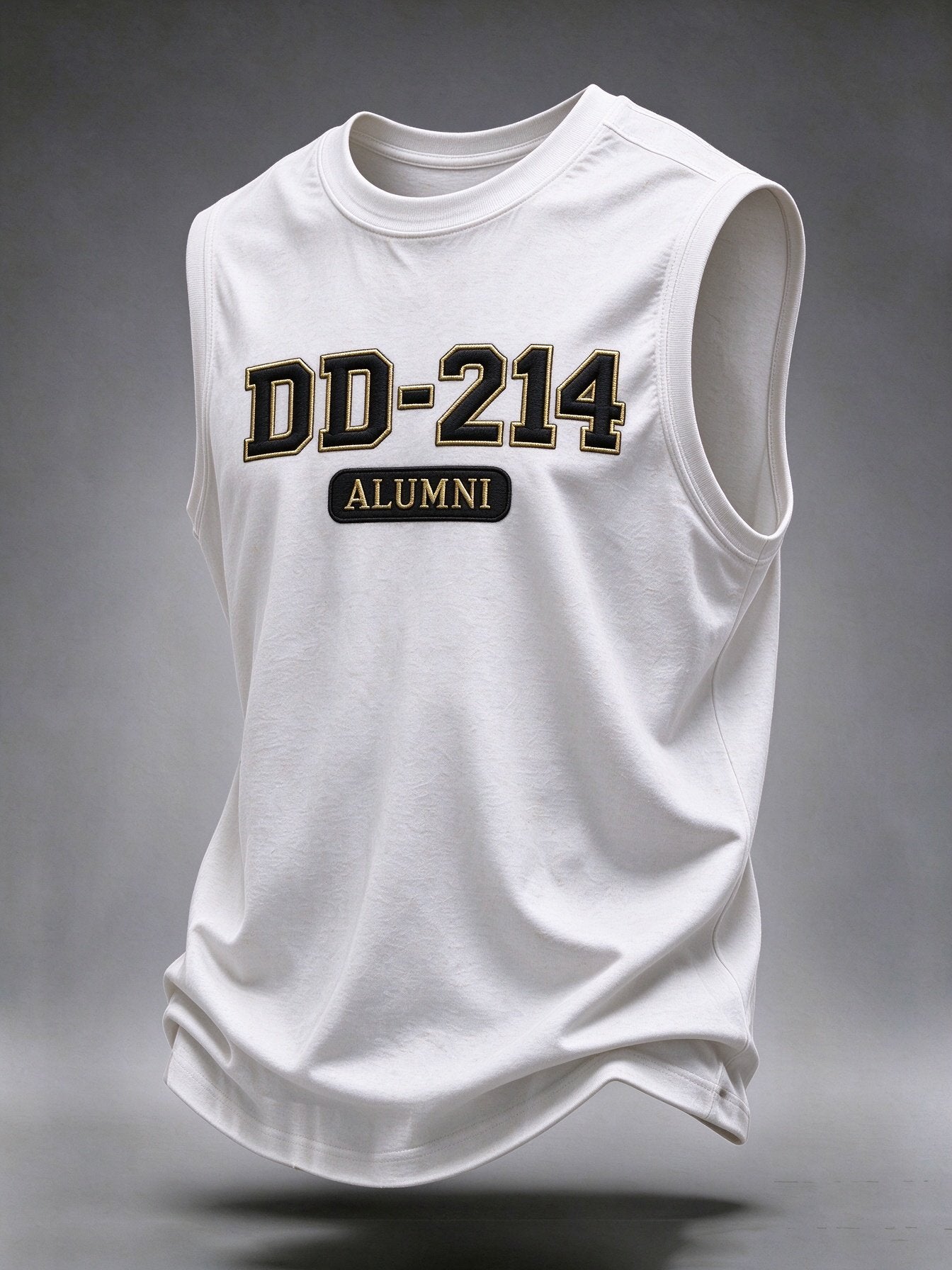 Men's Veteran DD-214 Print Casual Tank Top
