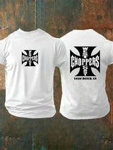 Men's  West Coast Choppers-Inspired Paul Tribute  Print  T-Shirt