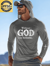 🔥Buy 3 Get 15% Off🔥Men's Faith Outdoor Sun Protection Breathable Cool Hooded Sun Protection Long Sleeve Top