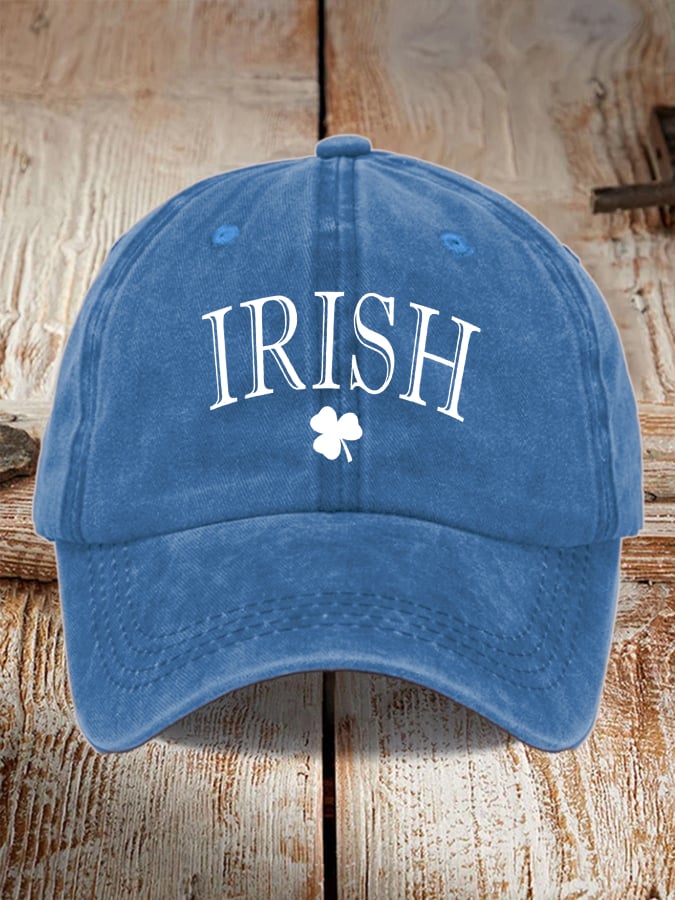 St. Patrick's Day Lucky Shamrock Baseball Cap