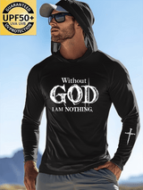 🔥Buy 3 Get 15% Off🔥Men's Faith Outdoor Sun Protection Breathable Cool Hooded Sun Protection Long Sleeve Top