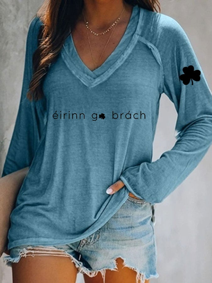 Women’s Erin Forever Printed V-Neck T-Shirt