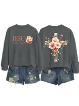 Women's Casual Jesus Sweatshirt