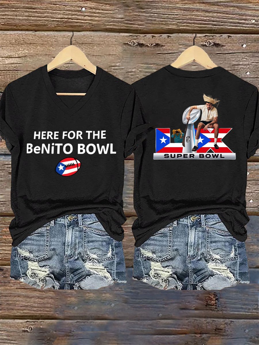 Women's Puerto Rico Print T-shirt