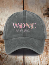Retro Funny WDNC Menopause Perimenopause Print Baseball Cap