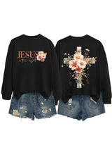 Women's Casual Jesus Sweatshirt