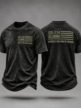 Men's Veteran Pride DD-214 Printed T-shirt