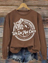 Women's   Retro Funny Proud Member Of Club Menopause Perimenopause Print  Sweatshirt