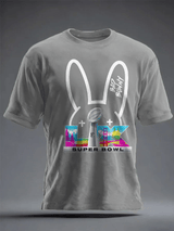 Men's Puerto Rico Print Casual Tee