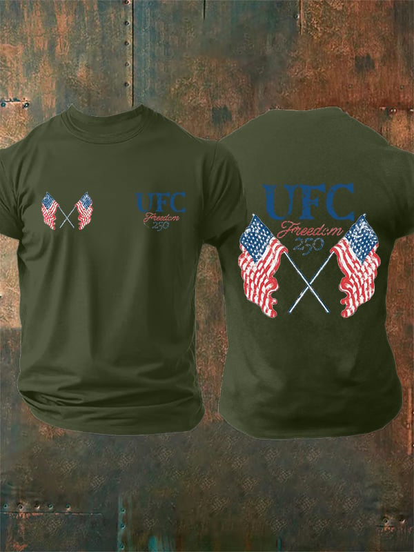 Men's Freedom 250 Flags T-Shirt