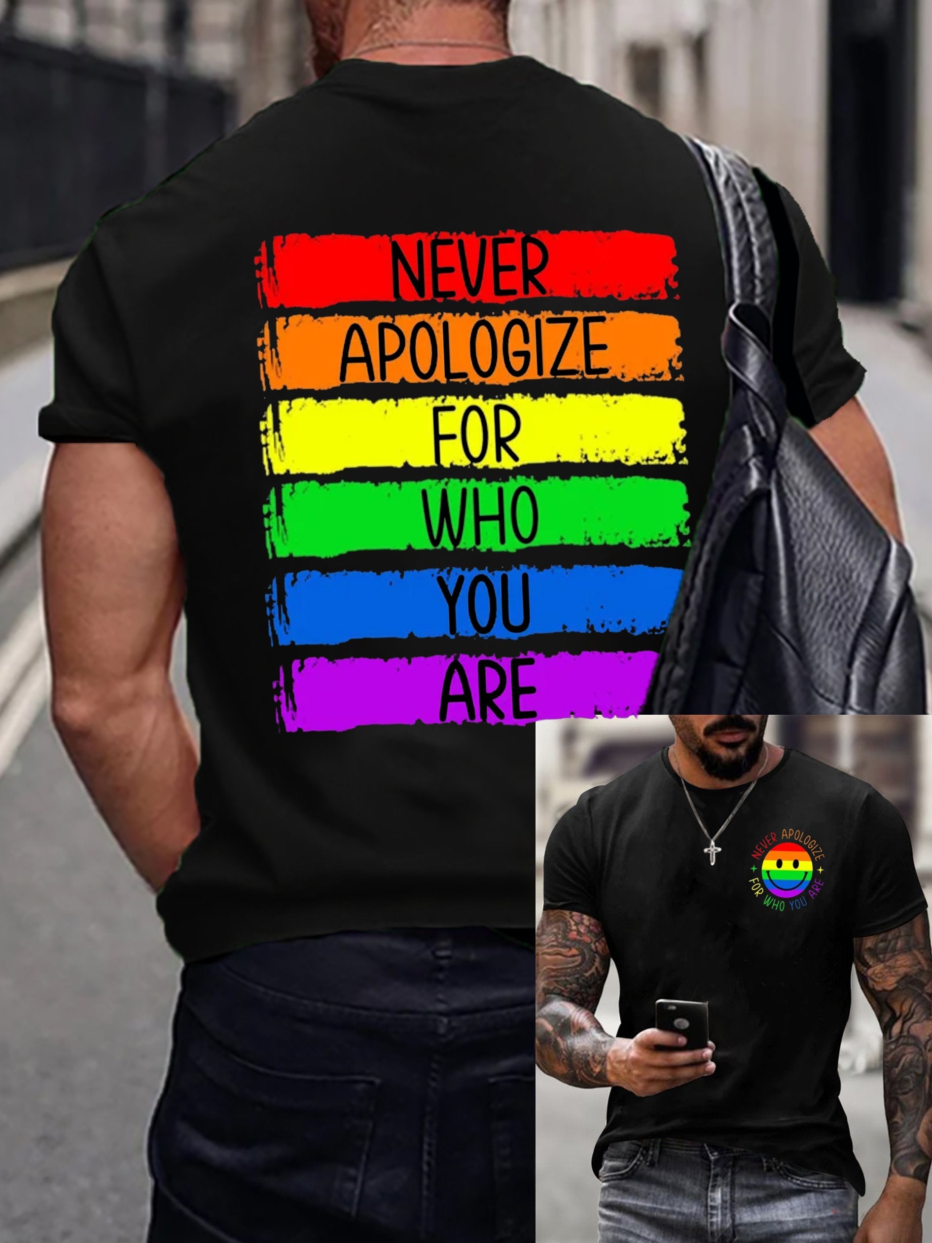 Men's Pride Month Print T-Shirt