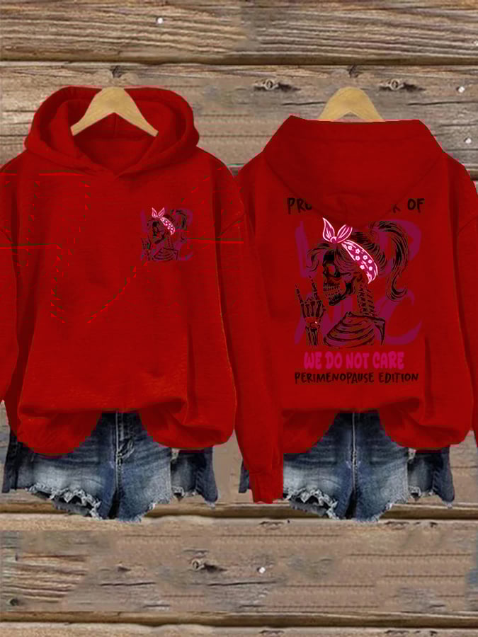 Women's  WDNC Menopause And Perimenopause Print Sweatshirt