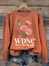 Women's  Retro Funny Proud Member Of Club Menopause Perimenopause Print  Sweatshirt