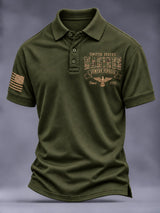 Men's U.S. Veterans Day Print Polo Shirt