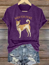 Women'S Walk for Peace  Art Print T-Shirt
