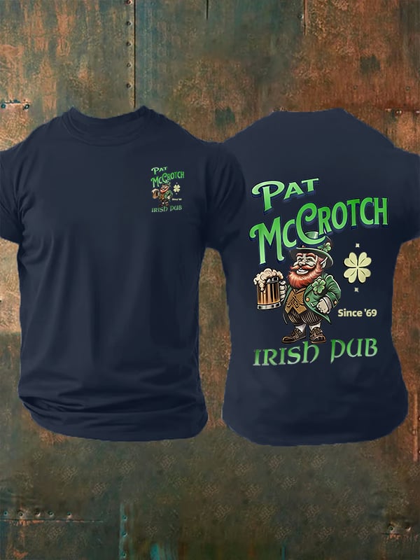 Men's  Pat McCrotch Irish Pub since '69  Print  T-Shirt